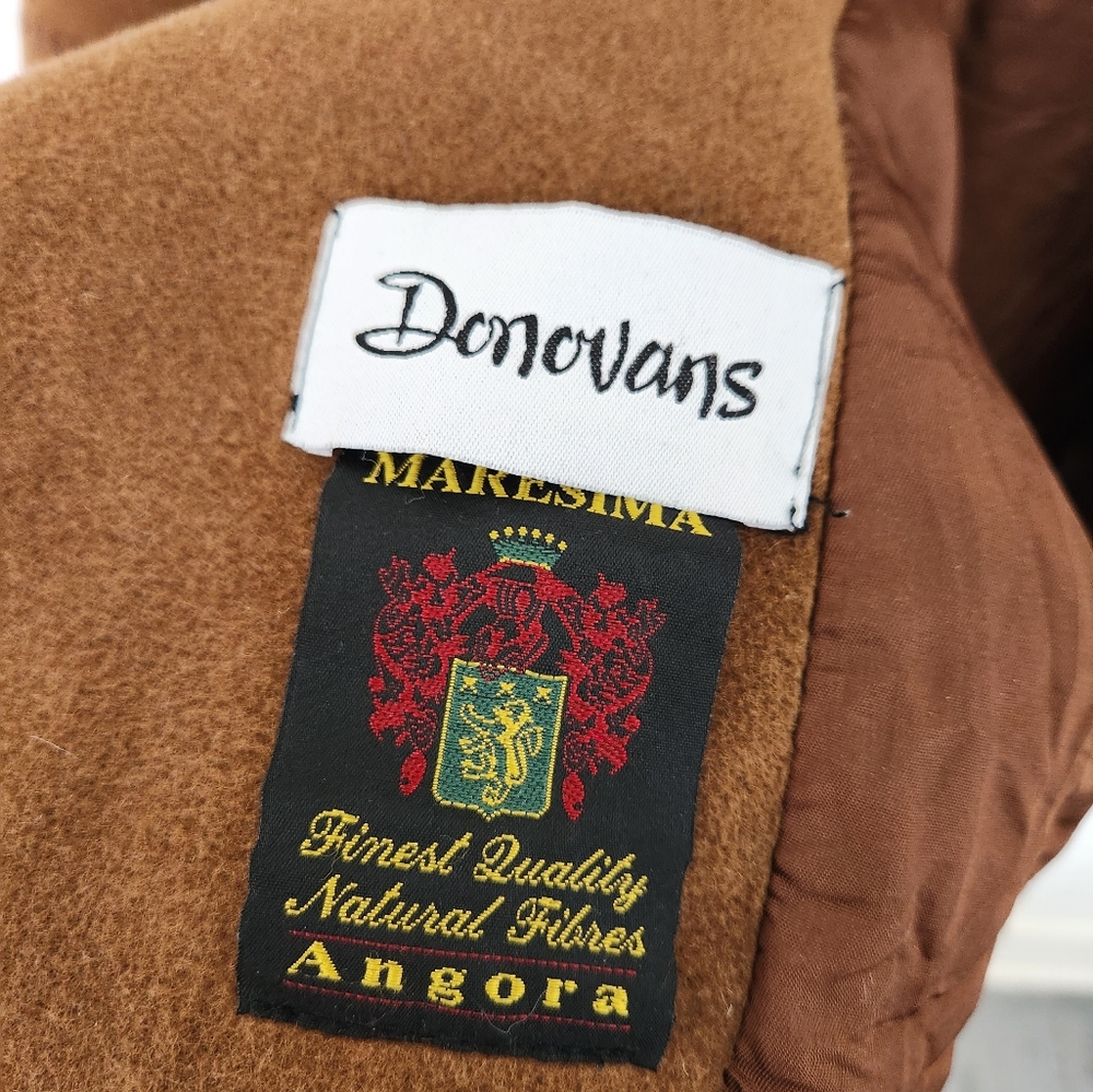 Vintage Angora and Lambswool Jacket Size 10 - Picture 10 of 15